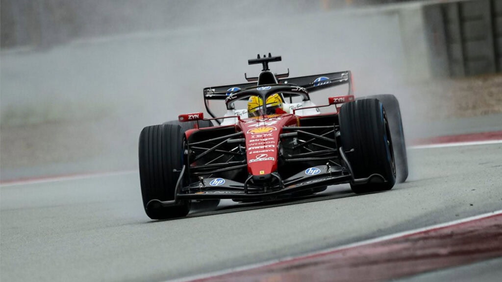Formel 1 Lewis Hamilton Ferrari Barcelona Test 2026