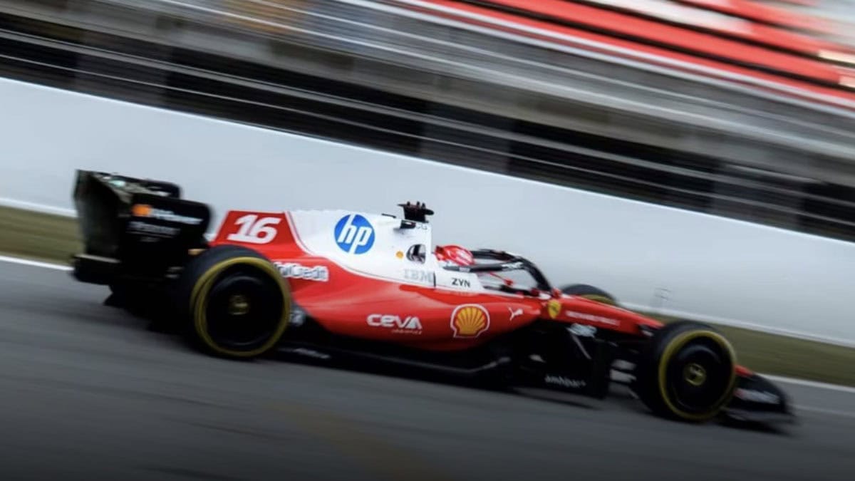 Formel 1 Charles Leclerc Ferrari Barcelona Test 2026