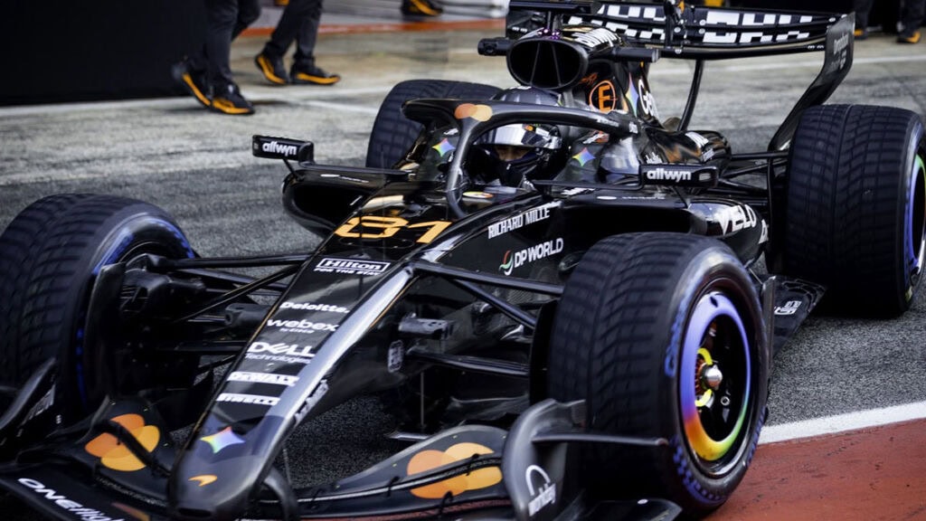 Formel 1 Oscar Piastri McLaren Barcelona Test 2026