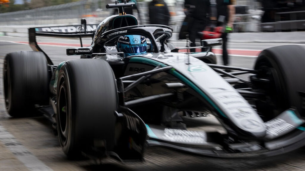 Formel 1 Mercedes George Russell Barcelona 2026
