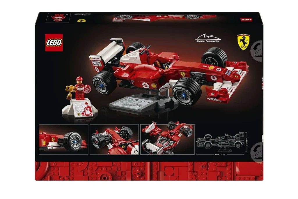 Michael Schumacher, Ferrari F2004 LEGO, Credit: Ferrari