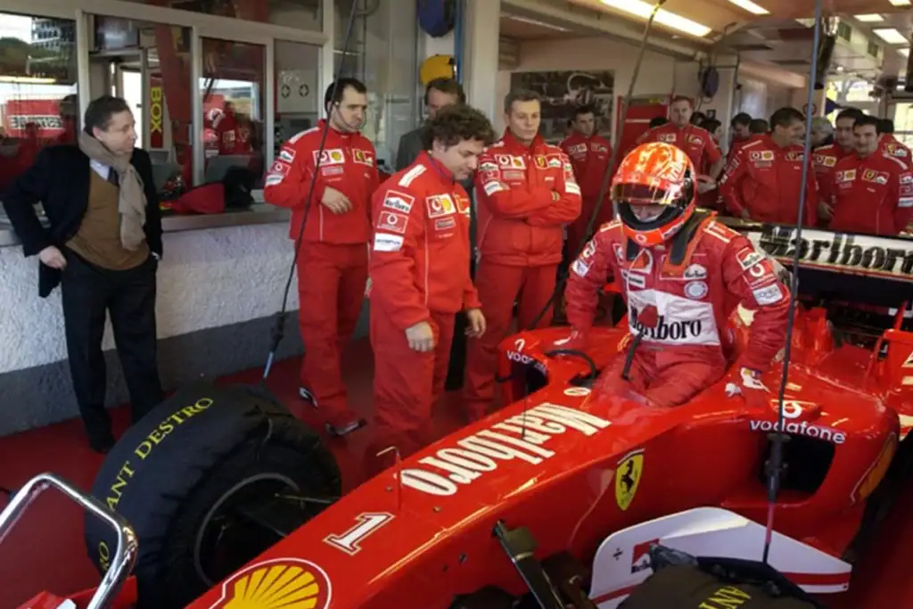 Michael Schumacher, Ferrari F2004, Credit: Ferrari