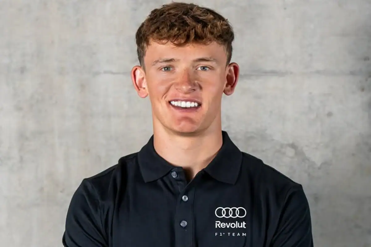 Audi-Nachwuchsfahrer Freddie Slater, Credit: Audi