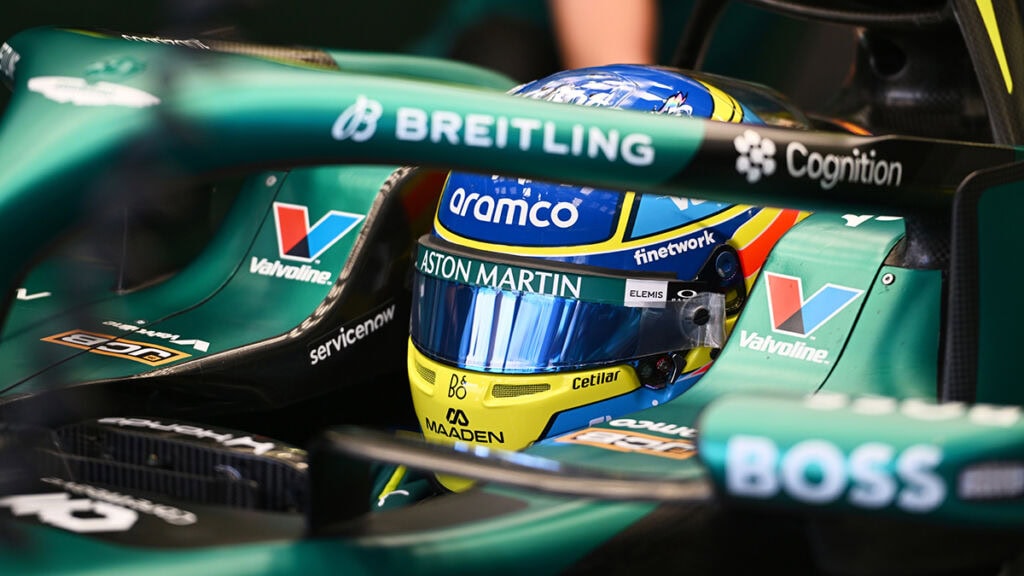 Formel 1 Fernando Alonso Aston Martin Bahrain Test 2026