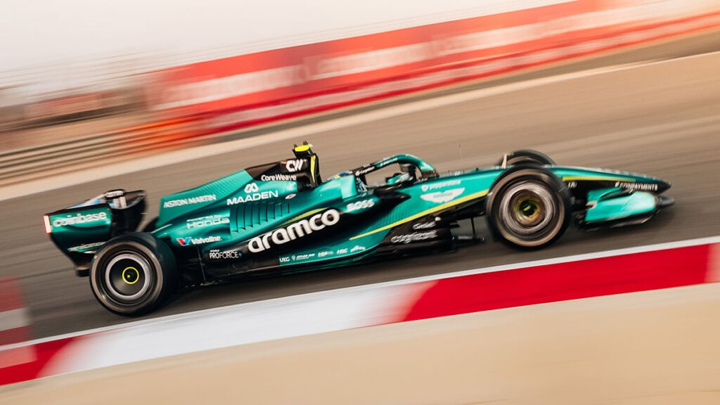 Formel 1 Fernando Alonso Aston Martin Bahrain Test 2026