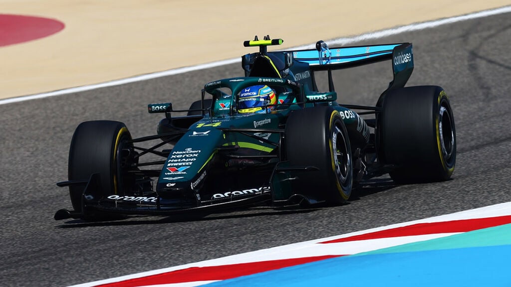 Formel 1 Fernando Alonso Aston Martin Bahrain Test 2026