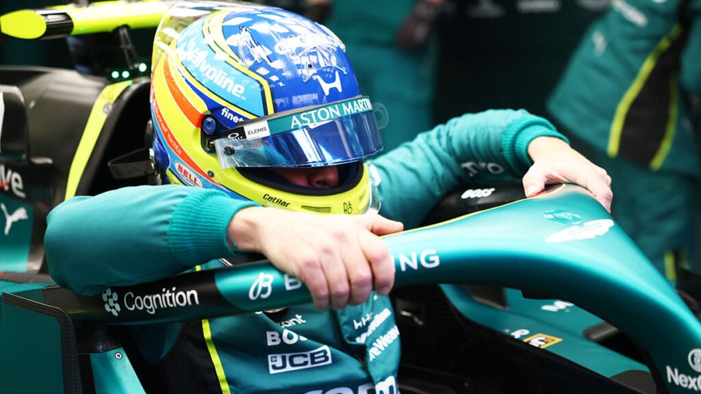 Formel 1 Fernando Alonso Aston Martin Bahrain Test 2026