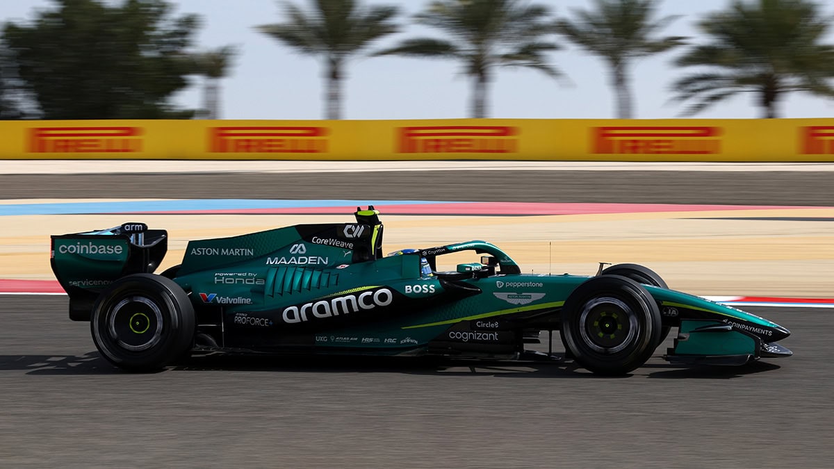 Formel 1 Fernando Alonso Aston Martin Bahrain Test 2026