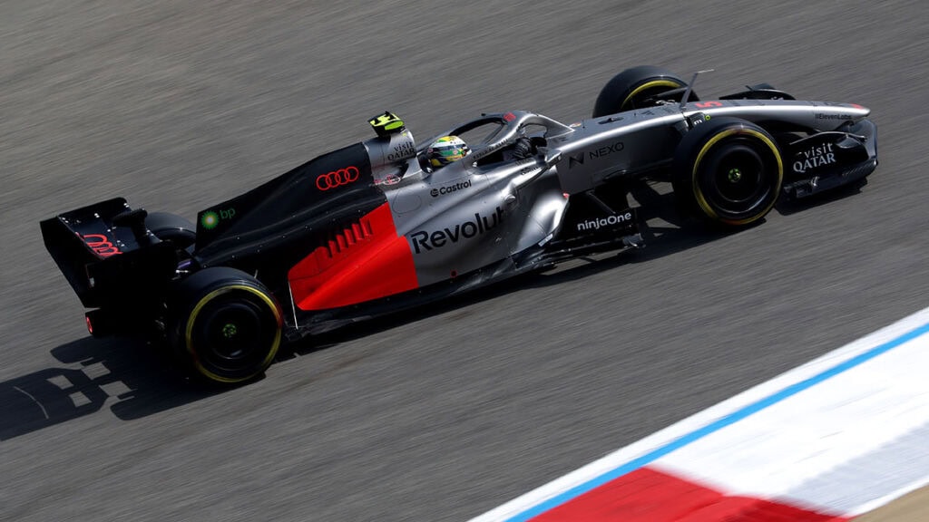 Formel 1 Gabriel Bortoletto Audi Bahrain Test 2026