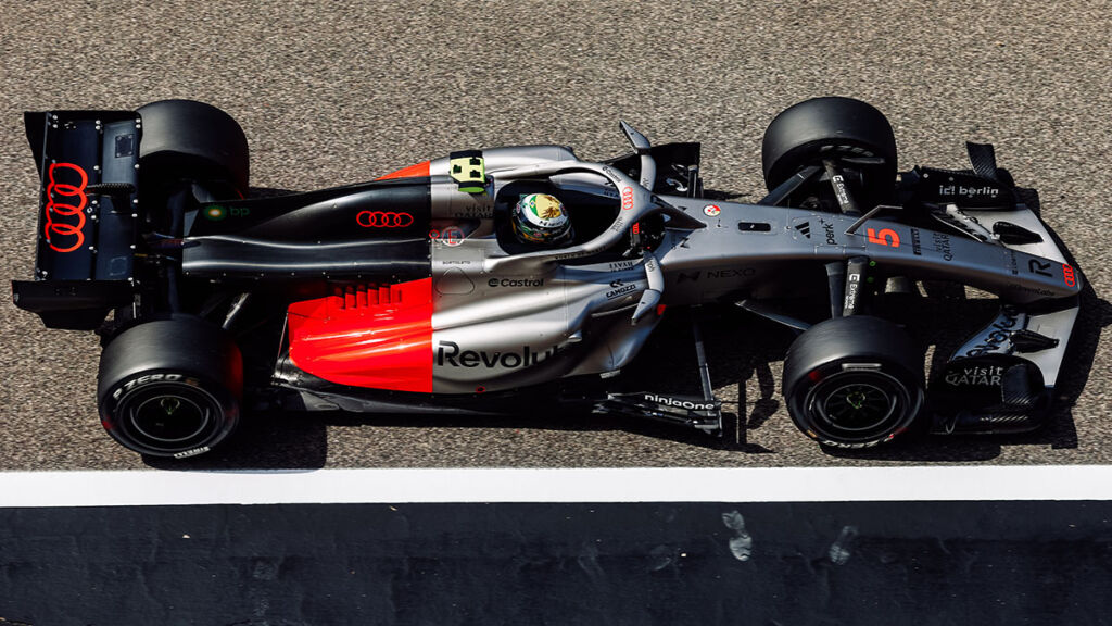 Formel 1 Gabriel Bortoletto Audi Bahrain Test 2026