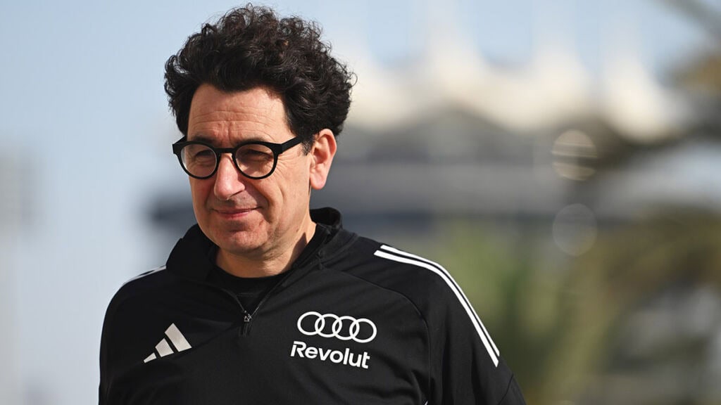 Formel 1 Mattia Binotto Audi Bahrain Test 2026