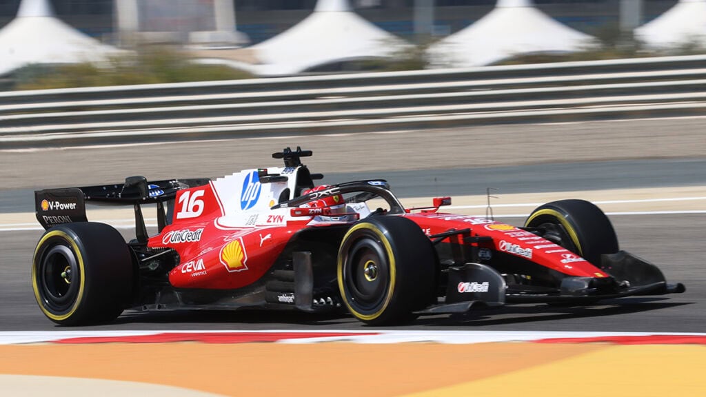 Formel 1 Charles Leclerc Ferrari Bahrain Test 2026