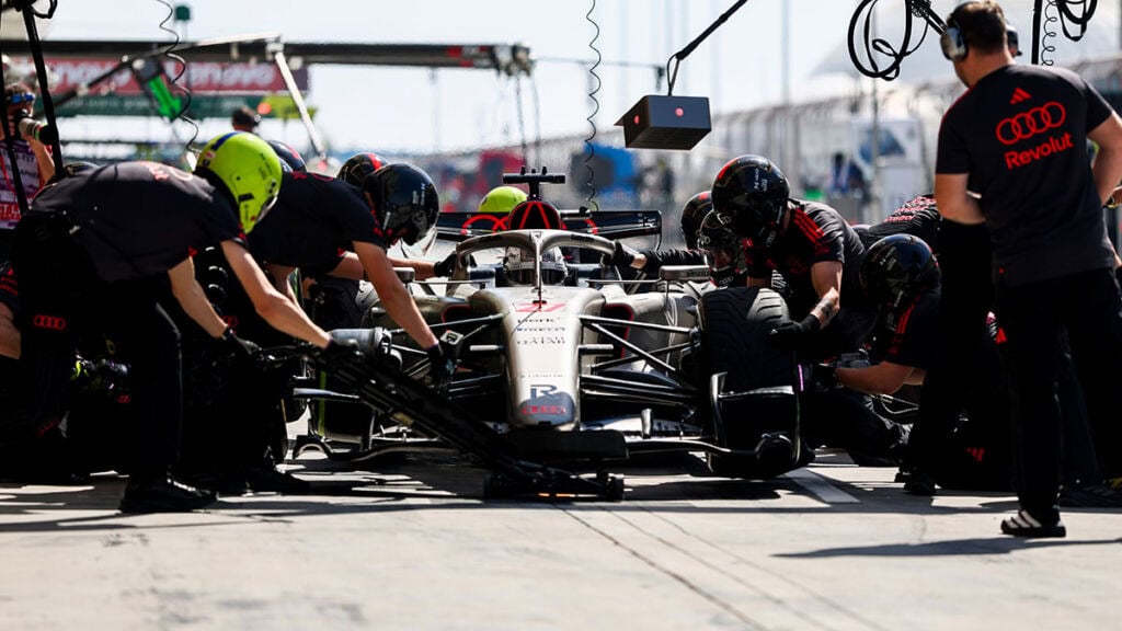 Formel 1 Nico Hülkenberg Audi Bahrain Test 2026