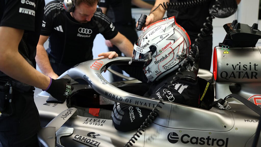 Formel 1 Nico Hülkenberg Audi Bahrain Test 2026
