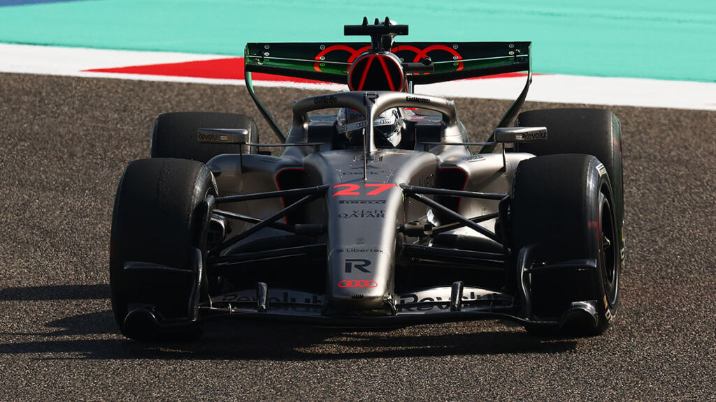 Formel 1 Nico Hülkenberg Audi Bahrain Test 2026