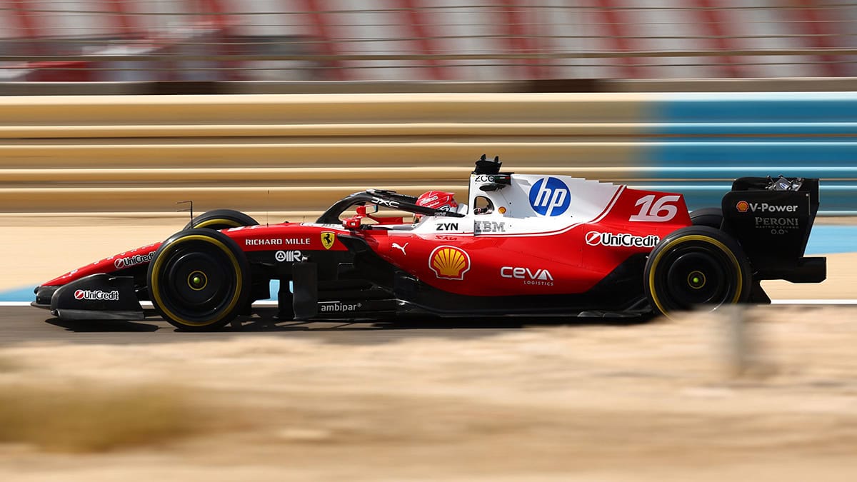 Formel 1 Charles Leclerc Ferrari Bahrain Test 2026
