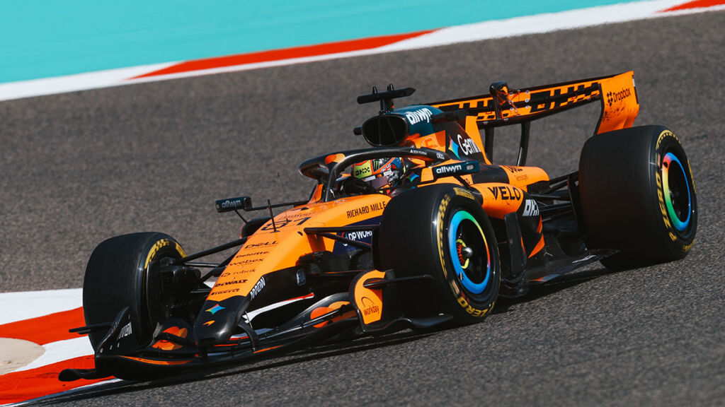 Formel 1 Oscar Piastri McLaren Bahrain Test 2026