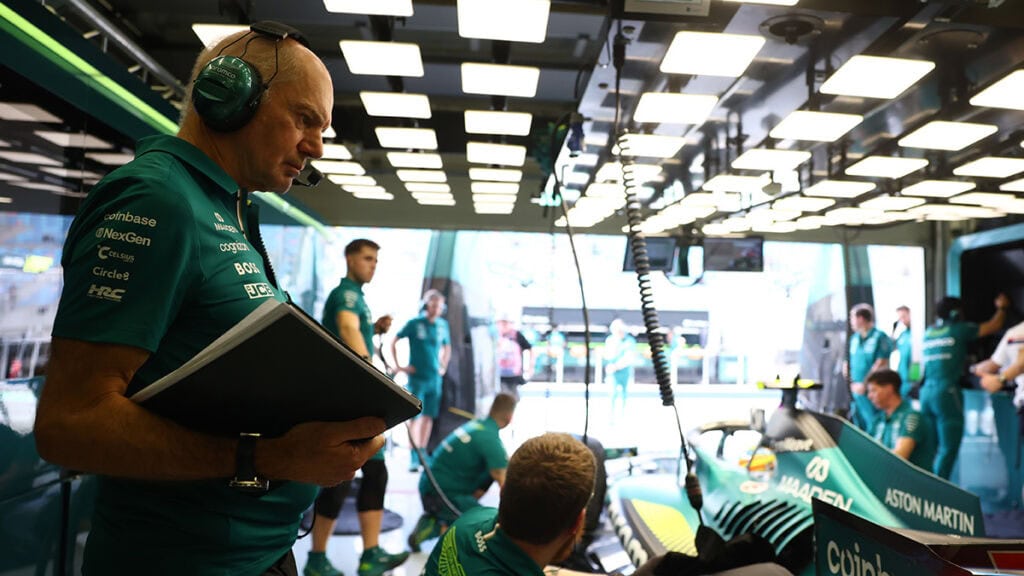 Formel 1 Adrian Newey Aston Martin Bahrain Test 2026