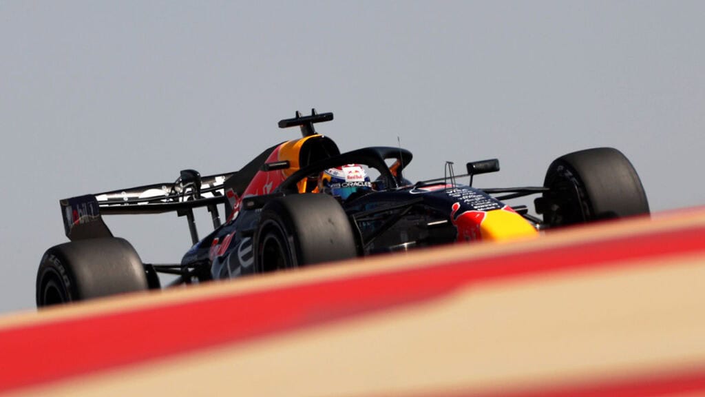 Formel 1 Max Verstappen Red Bull Bahrain Test 2026