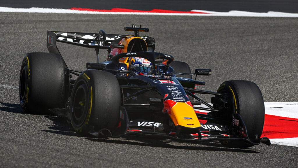 Formel 1 Max Verstappen Red Bull Bahrain test 2026