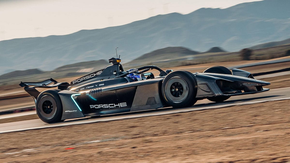 Formel E Gen4 Porsche Test 2026