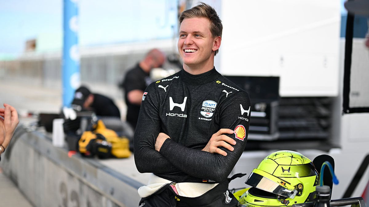 Mick Schumacher Indycar Oval Test 2026