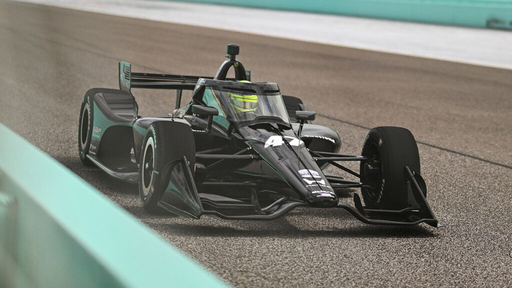 Mick Schumacher Indycar Oval Test 2026
