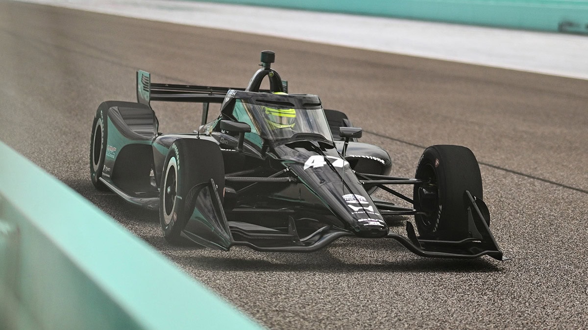 Mick Schumacher Indycar Oval Test 2026
