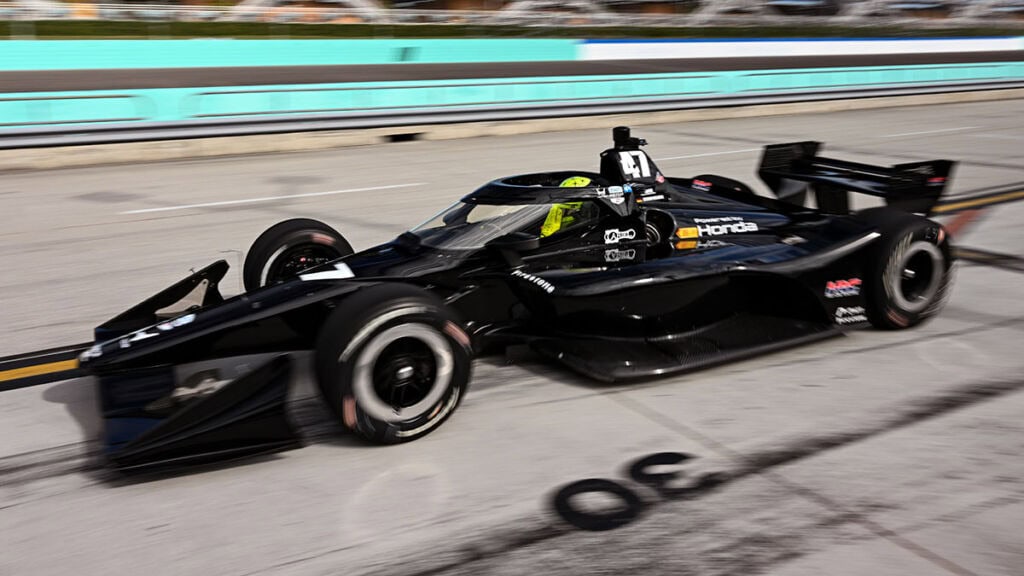Mick Schumacher Indycar Oval Test 2026