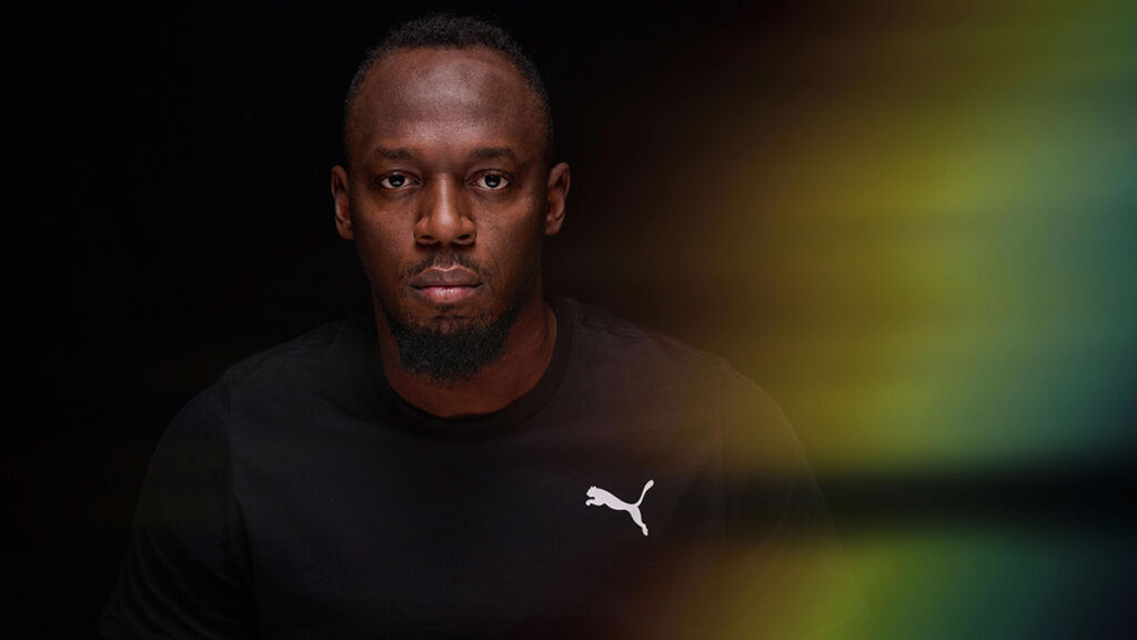 Usain Bolt. Credit: Puma