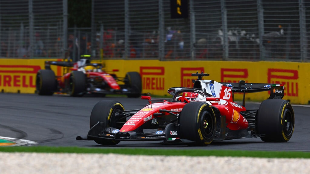 Formel 1 Charles Leclerc Lewis Hamilton Ferrari Australien 2026