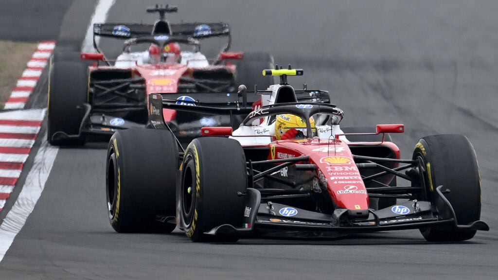 Formel 1 Lewis Hamilton und Charles Leclerc Ferrari China GP 2026