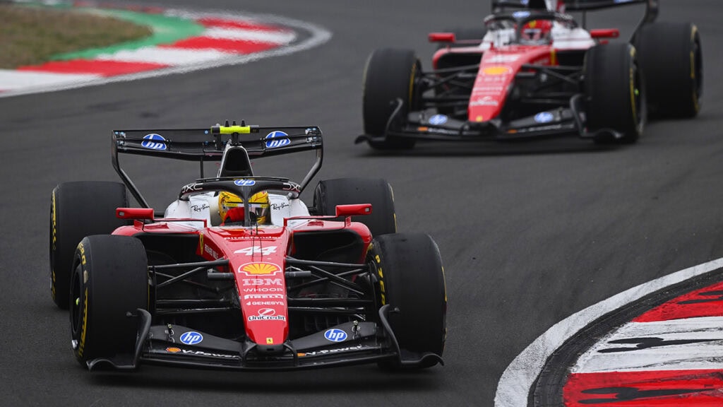 Formel 1 Lewis Hamilton und Charles Leclerc Ferrari China GP 2026