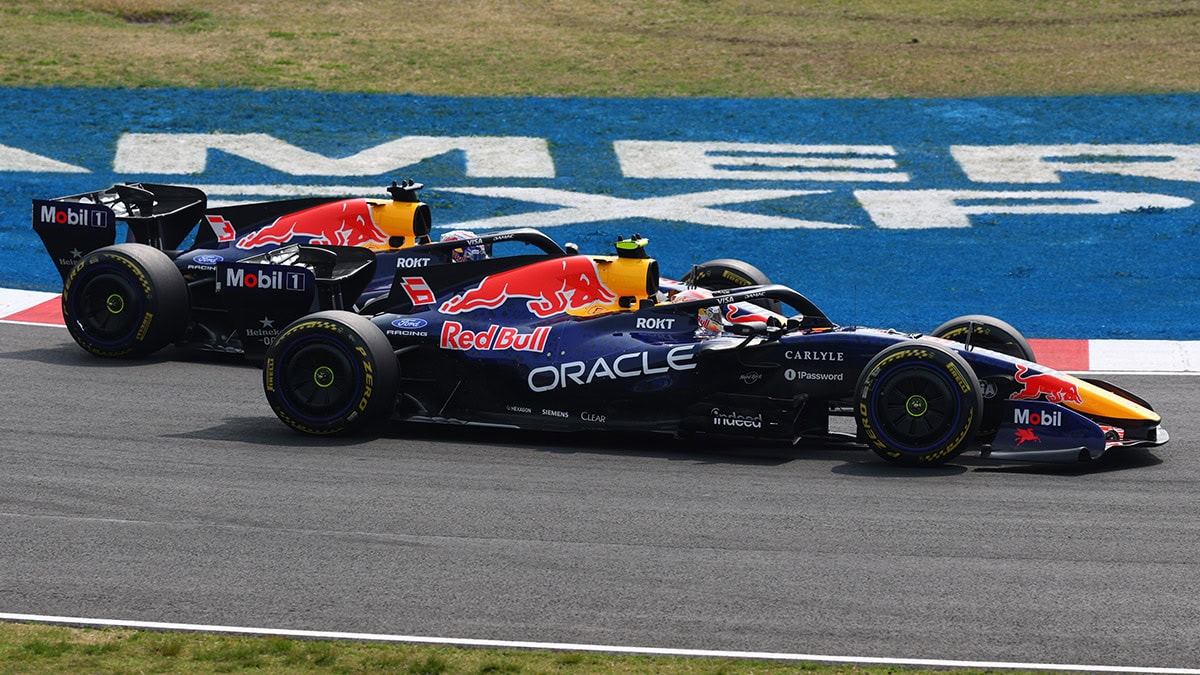 Formel 1 Isack Hadjar und Max Verstappen Red Bull Japan 2026