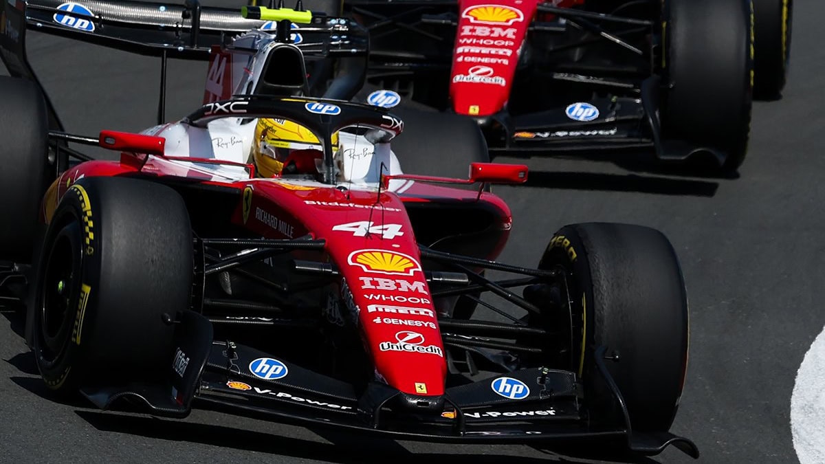 Formel 1 Lewis Hamilton und Charles Leclerc Ferrari China Sprint 2026