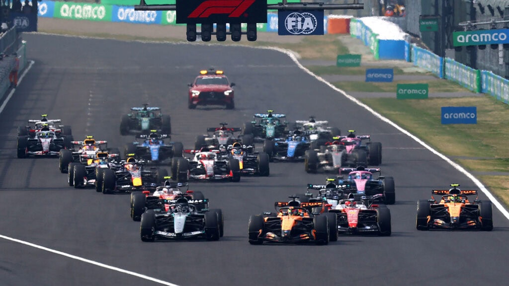 Formel 1 Japan GP Start 2026