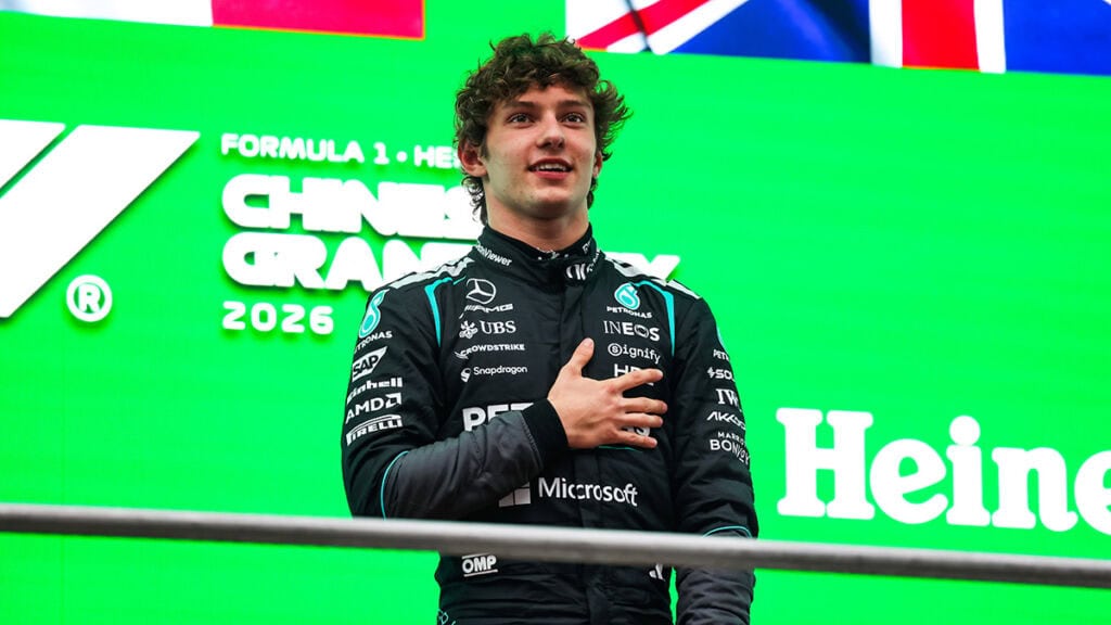 Formel 1 Andrea Kimi Antonelli Mercedes China 2026