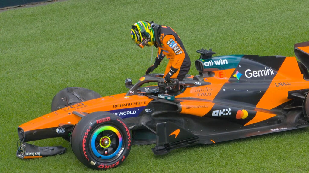 Formel 1 Oscar Piastri Crash Australien 2026