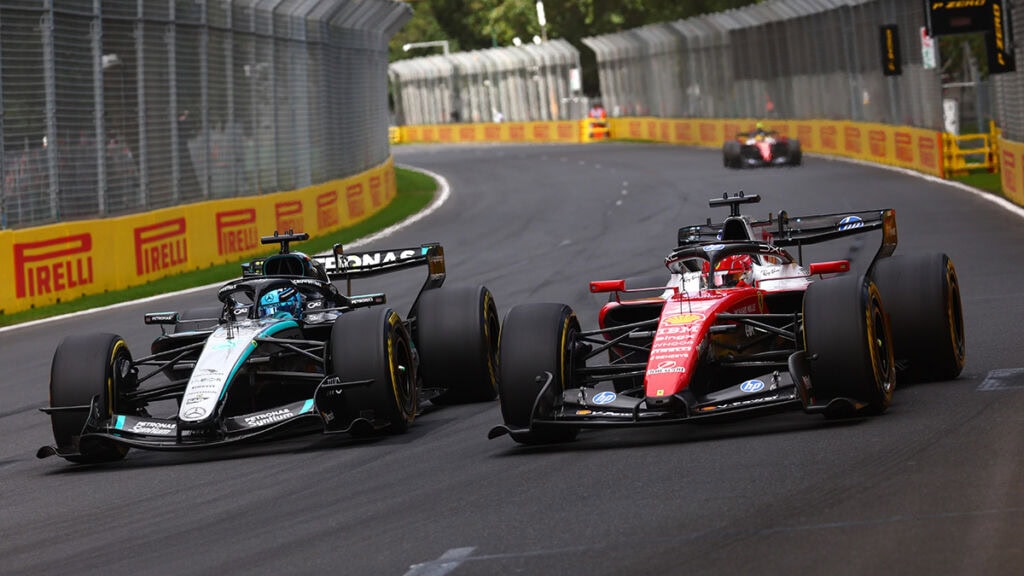 Formel 1 George Russell und Charles Leclerc Australien 2026
