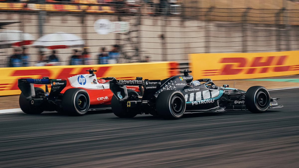 Formel 1 Russell Mercedes Leclerc Ferrari China 2026