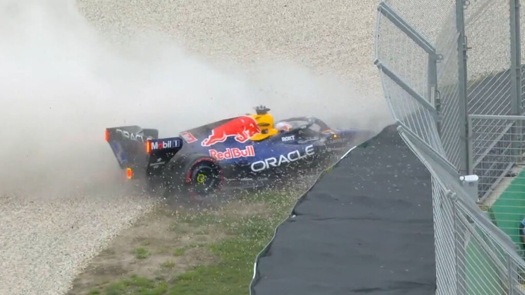 Formel 1 Max Verstappen, Quali Australien Melbourne 2026 Crash