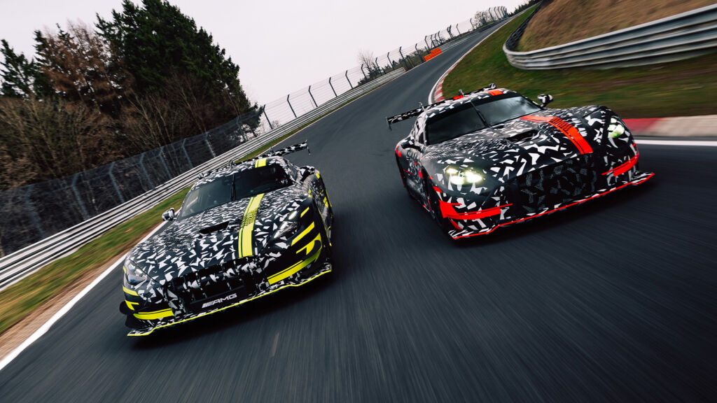 Mercedes-AMG Black Series und GT3, Credit: Mercedes