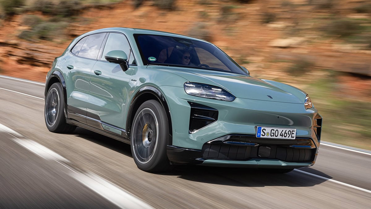 Erste Fahrt Porsche Cayenne Turbo Electric 2026