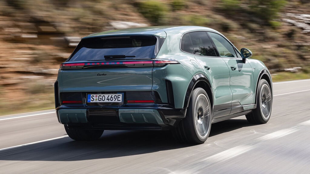 Erste Fahrt Porsche Cayenne Turbo Electric 2026