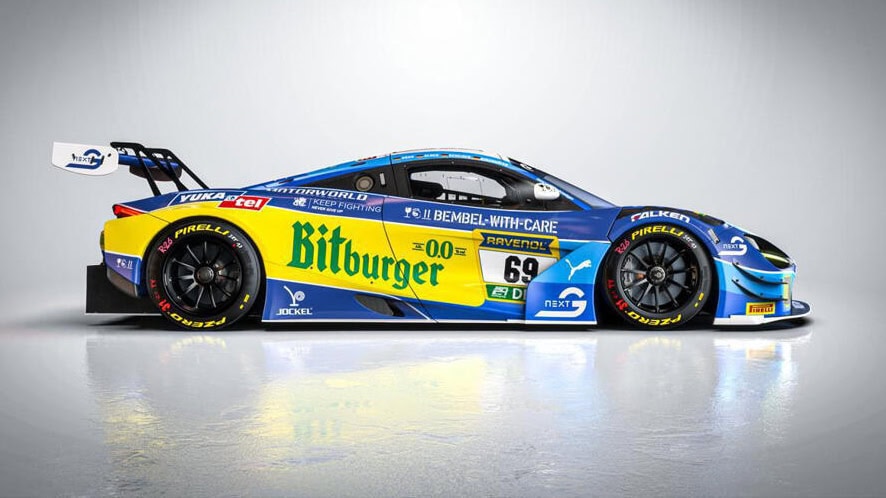 McLaren 720S GT3 Evo Dörr Motorsport im Schumacher-Design, Credit: Dörr Motorsport