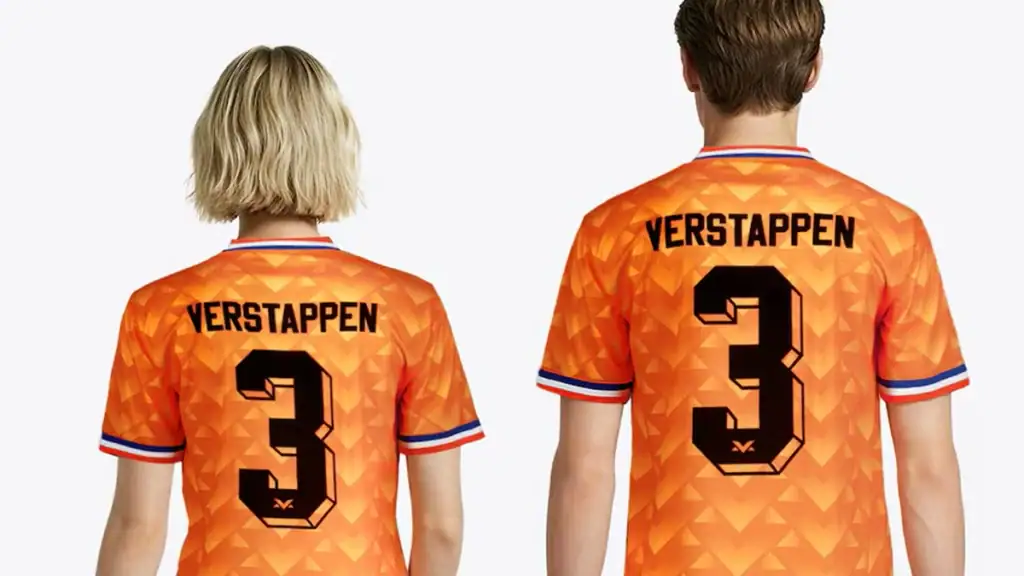 Max Verstappen Fußballtrikot