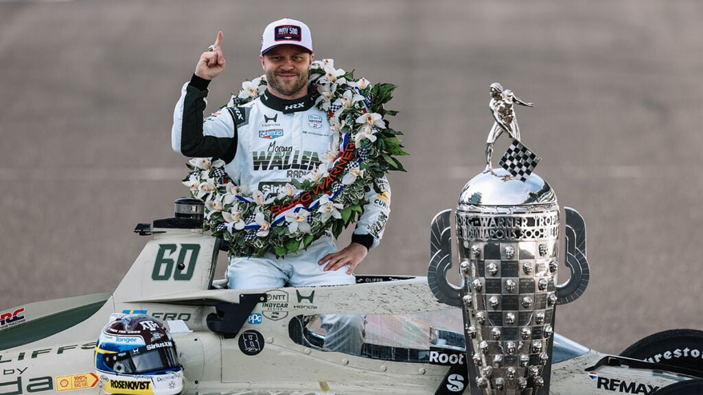 Indycar Indy 500 Sieger Felix Rosenqvist 2026