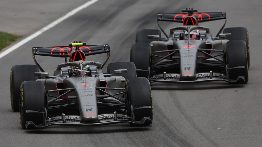 Formel 1 Gabriel Bortoleto und Nico Hülkenberg Audi Kanada 2026