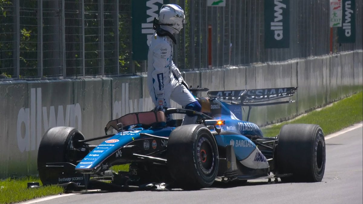 Formel 1 Kanada Crash Alex Albon 2026