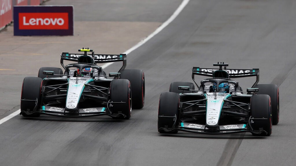 Formel 1 George Russell und Andrea Kimi Antonelli Mercedes Kanada 2026